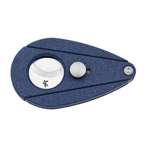 Xikar Cortador de charuto Xi2, corta charuto de calibre 54 anéis, lâminas de aço inoxidável 440 mais