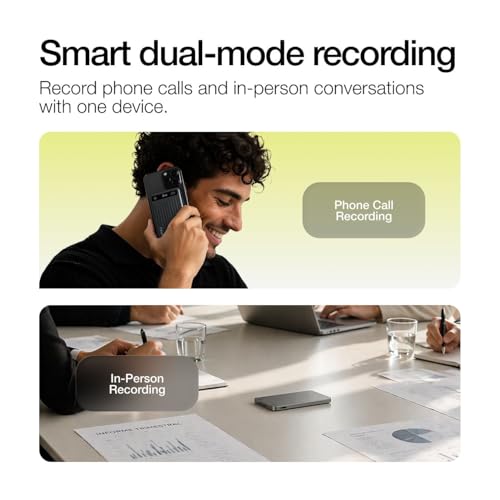 LIMU AI Voice Recorder, German Design AI Note Taking Device with GPT-5, Slim 64GB, 400 Min/Month Audio Recorder, Transcribe, Summarize, MindMap, 125 Language, AI Assist for Meetings, Calls, Lectures by LIMU - Image 6