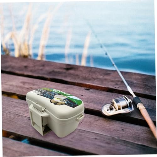 Csafyrt Live Bait Bucket Dual Layer Insulated Bait Bucket Ventilated Fishing Lure Box with Lid & Lock Portable ABS Fishing Box for Enthusiasts - Image 3