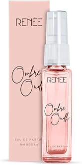 RENEE Ombre Oud Eau De Parfum, Premium Long-lasting Fragrance With Notes of Oud, Rose, Saffron, middle Caramel, and Musk, Scent for Every Occasion, Ideal Perfume for Women, 8Ml
