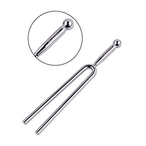 Qiyun Tuning Fork, A440Hz Tuning Fork - Standard A 440 Hz Violin Guitar Tuner Instrument With Soft Shell Case And Cleaning Cloth #TOP7