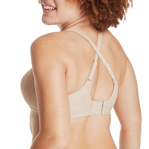 Hanes Women's X-Temp Wireless Bra, Cooling Mesh T-Shirt Bra, ComfortFlex Fit Wirefree Bra3