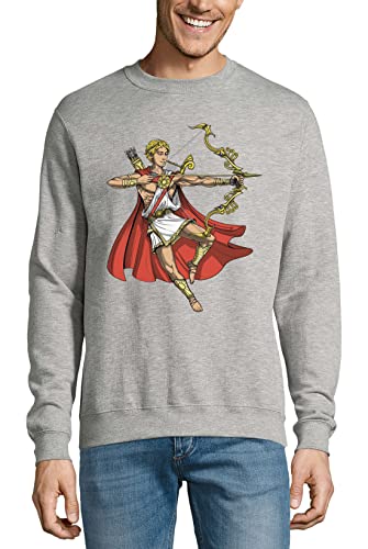 Jumper gris Apollo sweat en coton idéal pour un style urbain décontracté