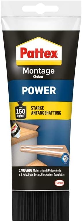 1829589 "Power" Mounting Glue, White, 250 g