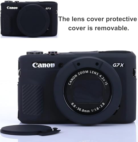 Funda de silicona para cámara Canon PowerShot G7X Mark II miniatura 5