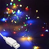 Las luces LED de la cadena de luces no se calientan y por lo tanto pueden usarse conjuntamente con telas y otros tipos de materiales.