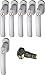 Produktbild ABUS 442582 FG200 S SB abschließbarer Fenstergriff, silber im Set 6 Stück