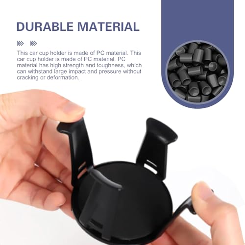Adaptador portavasos para carro Teybouk 2 piezas miniatura 3