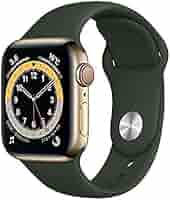 Apple Watch - 新品apple watch series6 40mm ステンレス セルラーモデル Apple Apple Watch Series 6 GPS+Cellularモデル 40mm M06X3J/A