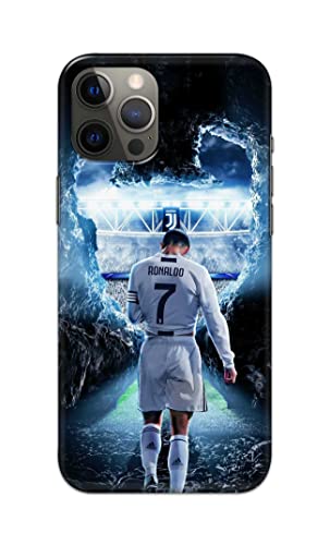 Image of Printed Hard Back Cover Case for Apple iPhone 13 Pro Back Cover (Footbal Legend) -1302