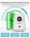 GENBOLT 2K WLAN Überwachungskamera Innen Akku Kabellose, WiFi IP Kamera Überwachung mit 5000mAh Batterie betrieben, CCTV Kamera mit PIR, Für Haustiere/Senioren/Babys