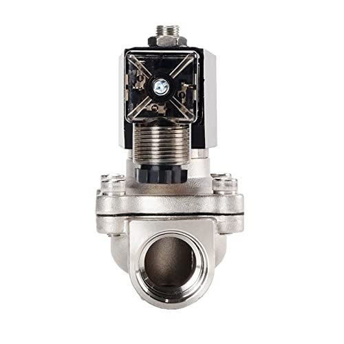 Électrovanne eau 12V 1/2 pouce normalement fermée en inox pour tuyauterie domestique - 4