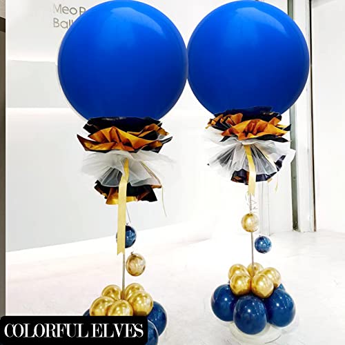 Image of Large blue Balloons 36 Inches 4 Pack