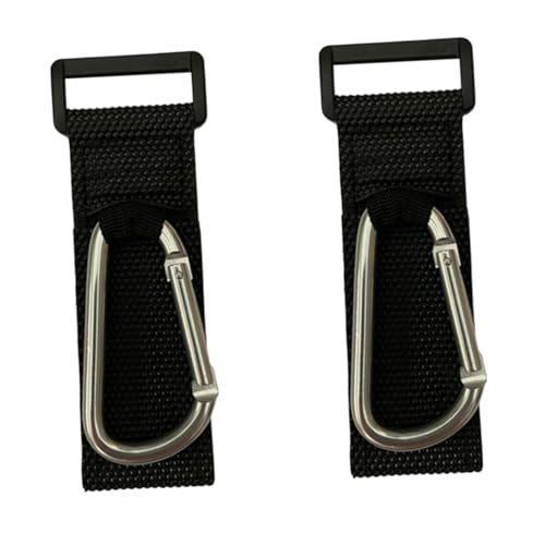 GLSTOY Stroller Hooks Clip D-Shaped Bag Holder for Shopping Bags Easy to Use Carabiner Hooks