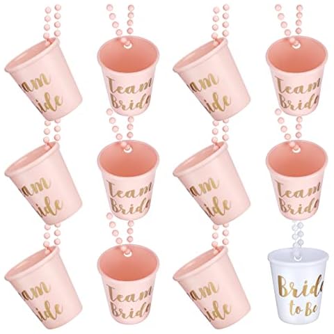 12pcs Beaded Shot Glass Necklaces for Parties Cover