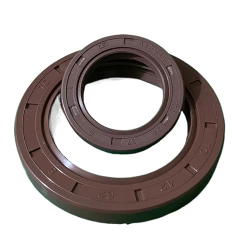 Joint TC 25x38x5 mm en caoutchouc fluoré FKM avec ressort d'étanchéité