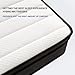 Hotkid,Queen Mattress,10 Inch High Density Foam Hybrid Mattresses in a Box with Individual Pocket Spring,Queen Size mattresses,Breathable Supportive and Pressure Relief,Guest and Kids Bedroom