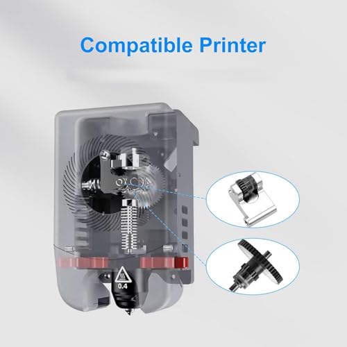 Engrenage extrudeur Adventurer 5M kit accessoires alimentation Flashforge 3D - 7