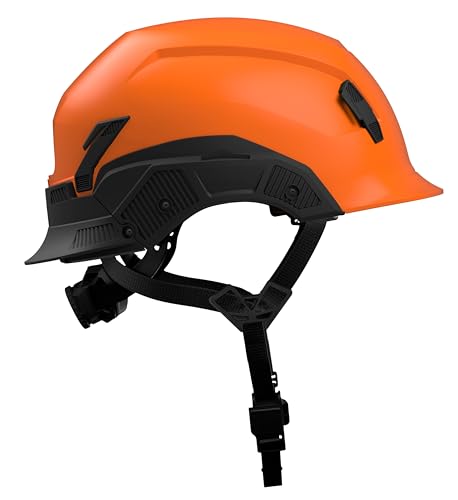 STUDSON SHK-1 Non-Vented Safety Helmet - Type 2 Class E (Orange, L/XL 58-63cm)