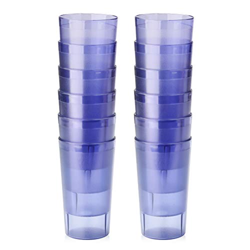 New Star Foodservice 46281 Tumbler Beverage Cup, Stackable Cups, Break-Resistant Commercial SAN Plas - //coolthings.us