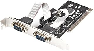 axGear Serial PCI Controller Card DB9 Com Port Adapter 2 Ports RS-232 DB9