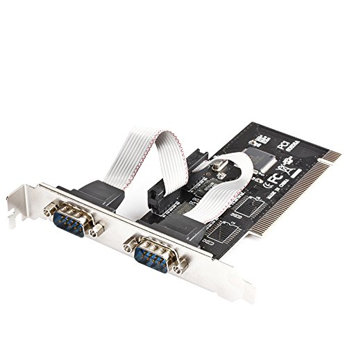 Axgear SERIAL-PCI 2 Ports Dual Bidirectional Rs-232 Db9 9-Pin Serial Port To Pci I/O Card Adapter cover