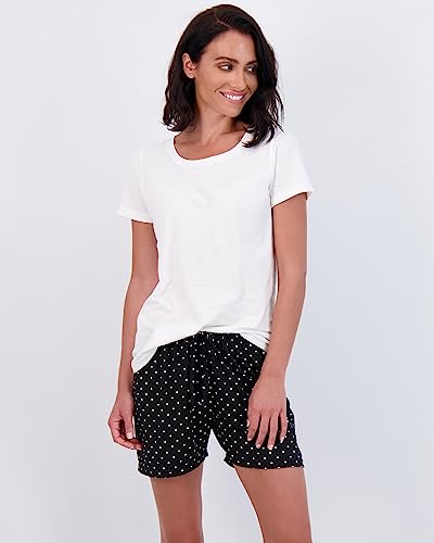 3 Pack: Women’s Soft Pajama Shorts Modal Lightweight Lounge Bottom Elastic Waistband Drawstring Lightweight Pj Stretch Sleep Casual Summer Yoga Workout Drawstring Fitness Dolphin Comfy- Set 2, Large #TOP4