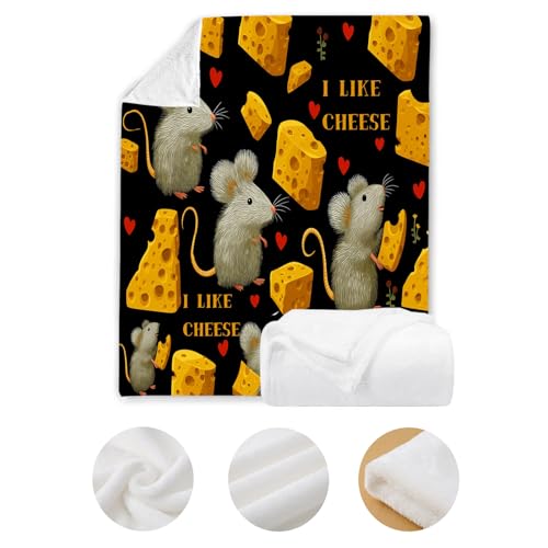 Couverture peluche moëlleuse contre le froid lit et canapé loup - 5