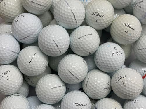 PRO LAKE BALLS 12 Titleist Pro V1 golf balls Pearl-Grade A used lake balls