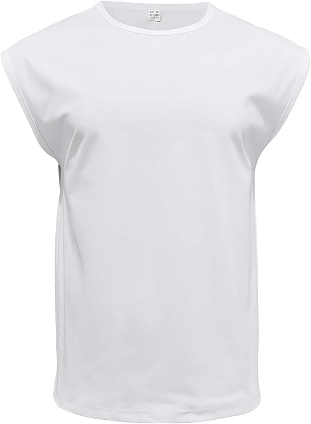 Ymosrh Sleeveless Tee Shirts for Men Casual Workout Gym Muscle Tee Bodybuilding Shirt Fashion Tank Tops, S-3XL