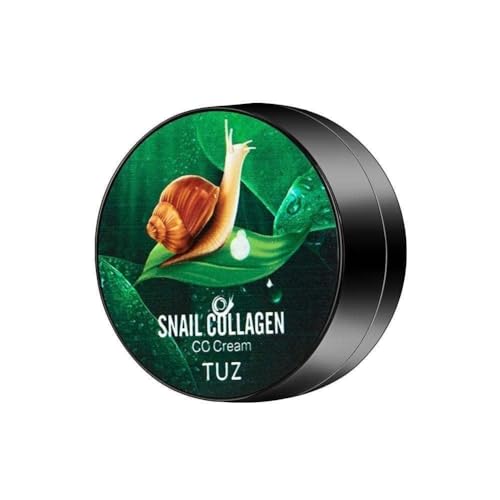 BB crème correctrice à coussin d contrôle du sébum, correcteur d'escargot éclaircissant, hydratante crème K7U3 CC de liquide collagène, fond teint