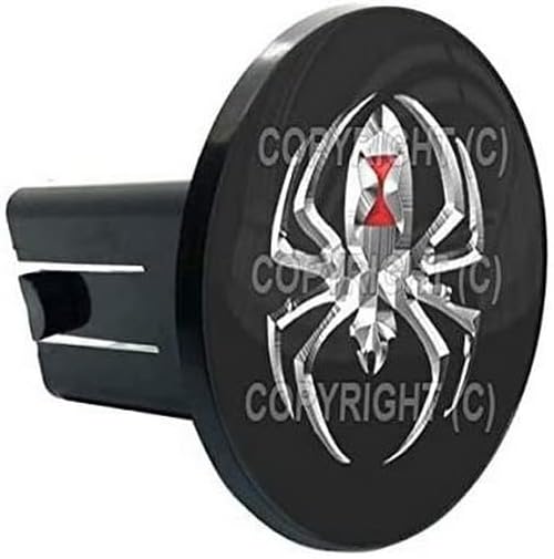 Universal Class 2 3 Tow Hitch Receiver Insert Cover Plug for Silver Spider B C26 Model-PYT-8888-3642