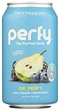 Perfy Dr. Perfy Flavored Superfood Soda, Caffeine Free, No Added Sugar, 12 Fluid Ounces (Pack Of 12)