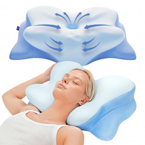 Derila Ergo Cervical Neck Pillow for Sleeping Pillow...
