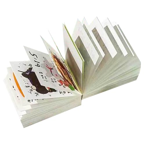 Image of Tear Off Calendar 2026 Cartoon Illustration Memo Paper