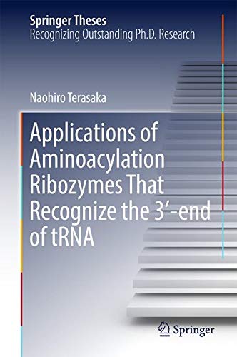 Buy Applications of Aminoacylation Ribozymes That Recognize the 3′-end of tRNA — BookShops.in