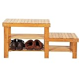 Sucrever 3-Tier Shoe Rack Premium Stackable Shoe Shelf Storage Organizer for Hallway Closet Living R