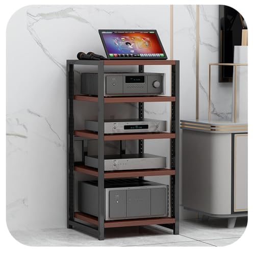 Meuble Audio HiFi Racks 5 Niveaux - Armoire Support Multimédia AV