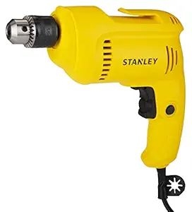 STANLEY STDR5510 550W 10mm Reversible Corded Electric Rotary Drill (Yellow)