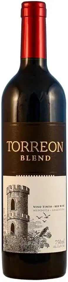 Vinho TINTO Argentino Mendoza Torreon (Corte das Uvas TEMPRANILLO, MALBEC,BONAMICO) Safra 2024 - Meio Seco 750ml