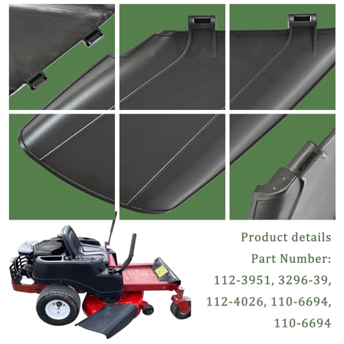 Delixike Deflector Chute Accessory 42 "Toro 112-3951 Lawn Deflector with Multiple TIMECUTTER Deck Zero Turn Ride Mower and Ride Mower Replacement - Thumbnail 5