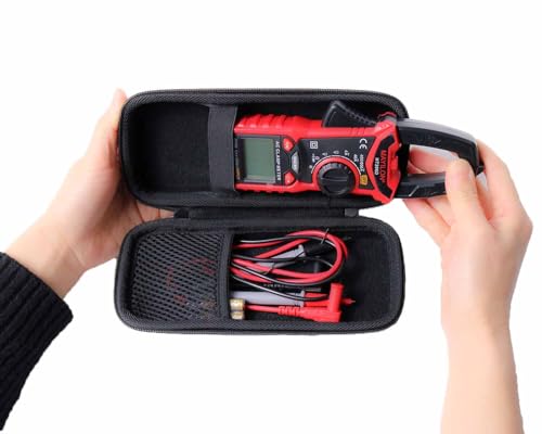 Image of Hard Shell Protective Travel Case Compatible with KAIWEETS HT206D Digital Clamp Meter T-RMS 6000 Counts
