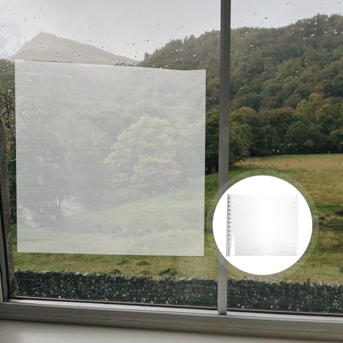 Película opaca para ventanas 100x45 cm blanca miniatura 4