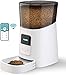 HICTOP Automatic Pet Feeder | Auto Pet Dog Timed Programmable Food Dispenser Feeder for Medium Small Pet Puppy Kitten - Portion Control Up to 4 Meals/Day 7L(Black)