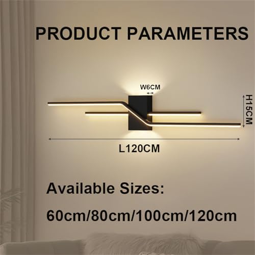 Aplique de pared interior para eliminar sombras en el pasillo con mando 5