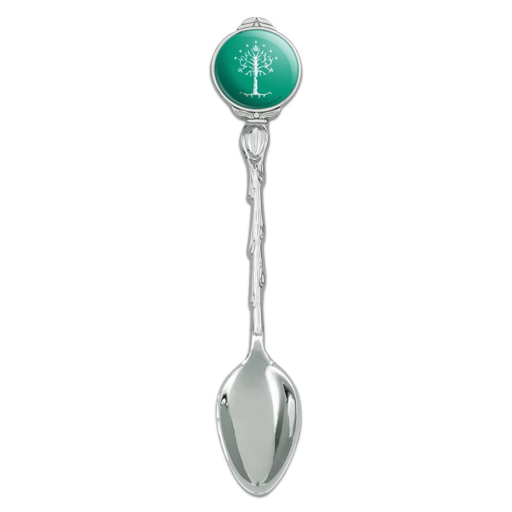 THE LORD OF THE RINGS Tree of Gondor Novelty Collectible Demitasse Tea Coffee Spoon