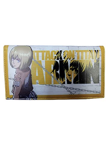 Portefeuille Armin Attack on Titan une idée cadeau parfaite pour les passionnés d'anime