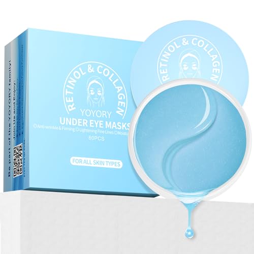 YOYORY Under Eye Patches Masks - for Eye bags with Collagen and Hyaluronic Acid, Dark Circles,and Fine Lines, Puffiness Smoothing Skin Care Treatment for Women and Men, Anti-Wrinkle(60 Pcs) Blue YOYORY Under Eye Patches Masks - for Eye bags with Collagen and Hyaluronic Acid, Dark Circles,and Fine Lines, Puffiness Smoothing Skin Care Treatment for Women and Men, Anti-Wrinkle(60 Pcs) Blue