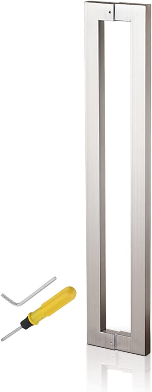 Poignée de porte coulissante pour cuisine et garde-manger, grande barre d'appui de garage