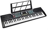 [ Dai principianti ai professionisti] Progettato per i principianti Quelli che vogliono iniziare la tastiera professionale Piano Appartamento non una semplice tastiera elettronica giocattolo adatta per i principianti senza fondamentale Bambini e principianti per adulti che vogliono esplorare diverse funzioni e affilare abilità di pianoforte.